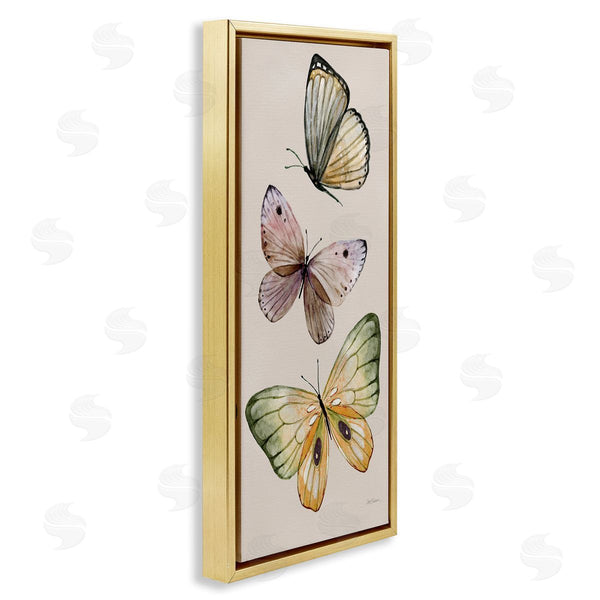 Stupell Industries Carol Robinson | Fluttering Butterfly Trio Wall Art