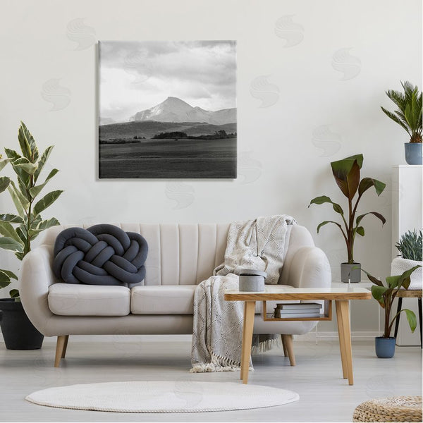 Stupell Industries Carol Robinson | Foggy Mountain Grassland Wall Art