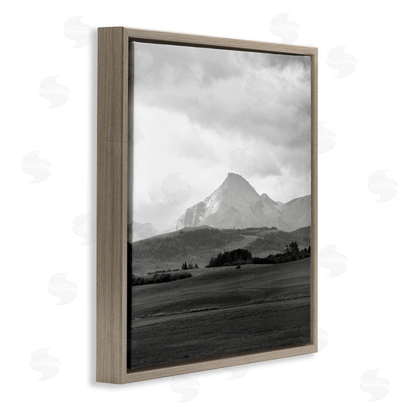 Stupell Industries Carol Robinson | Foggy Mountain Grassland Wall Art