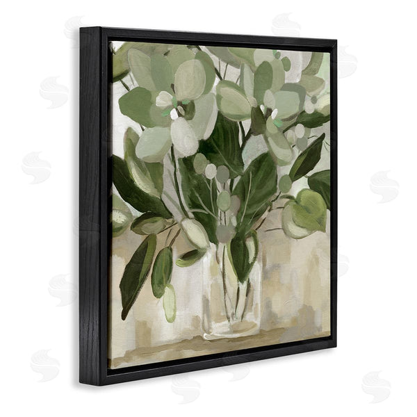 Stupell Industries Carol Robinson | Green Flower & Vines Bouquet