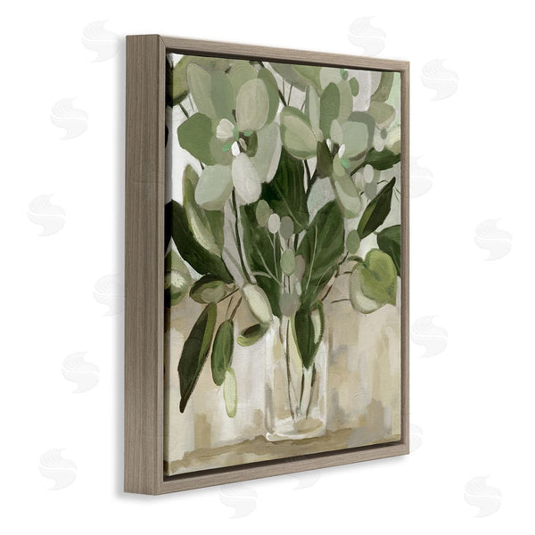 Stupell Industries Carol Robinson | Green Flower & Vines Bouquet