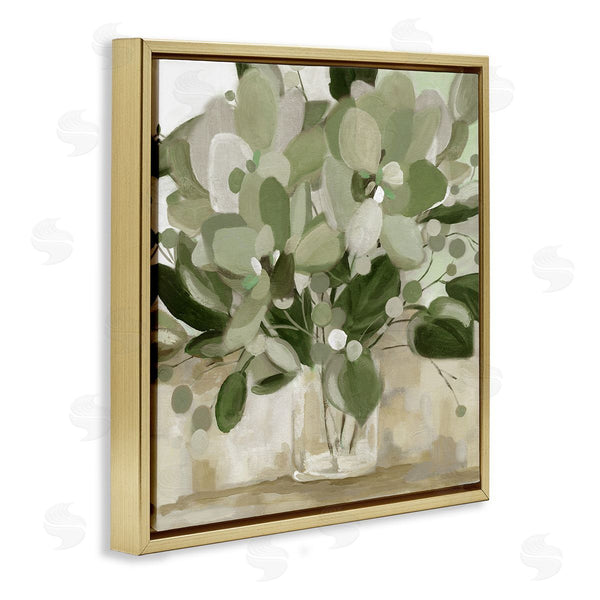 Stupell Industries Carol Robinson | Green Toned Bouquet