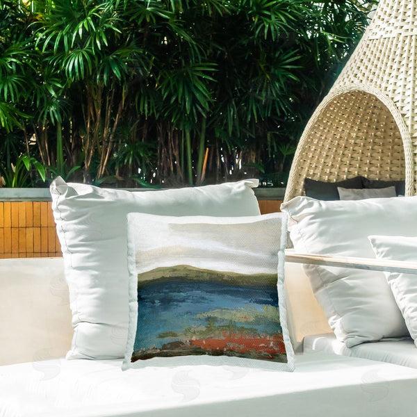 Stupell Industries Carol Robinson | Homestead Harmony Landscape Printed Throw Pillow