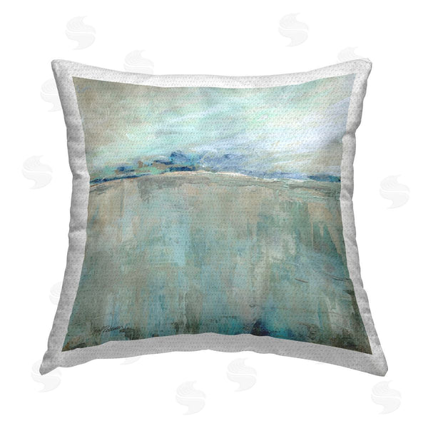 Stupell Industries Carol Robinson | Hues Of The Sea View Printed Throw Pillow