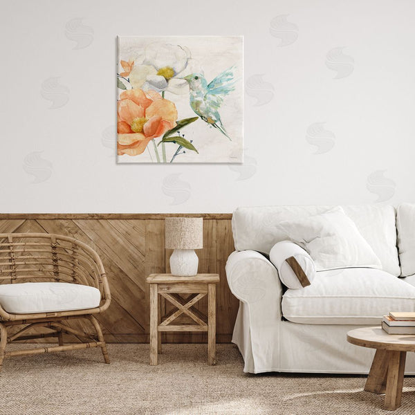 Stupell Industries Carol Robinson | Hummingbird & Flower Nectar Wall Art