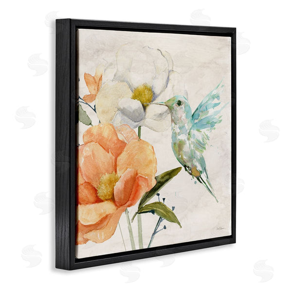Stupell Industries Carol Robinson | Hummingbird & Flower Nectar Wall Art