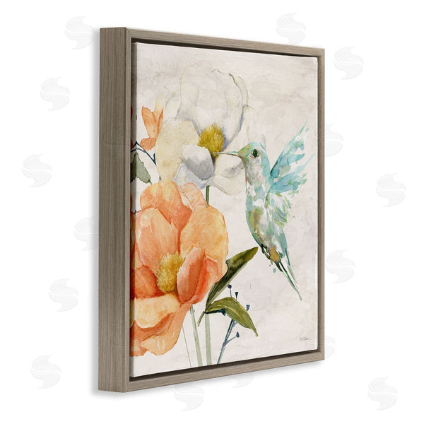 Stupell Industries Carol Robinson | Hummingbird & Flower Nectar Wall Art
