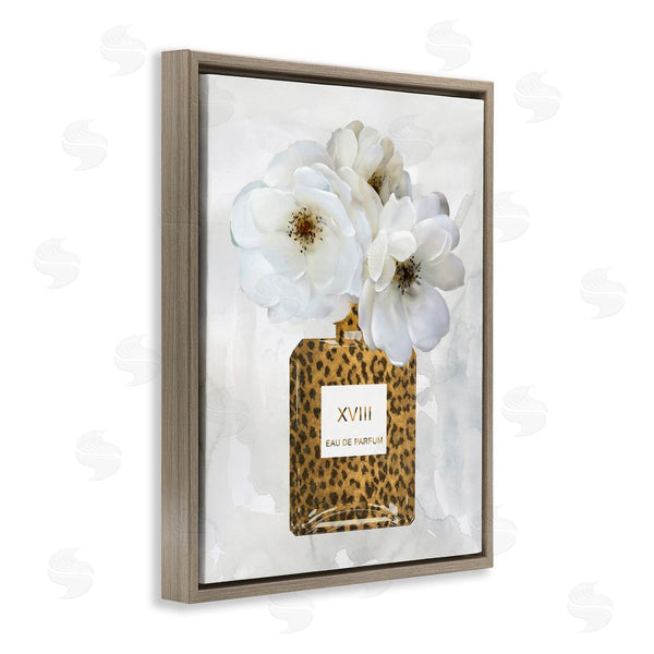 Stupell Industries Carol Robinson | Leopard Pattern Perfume Bottle