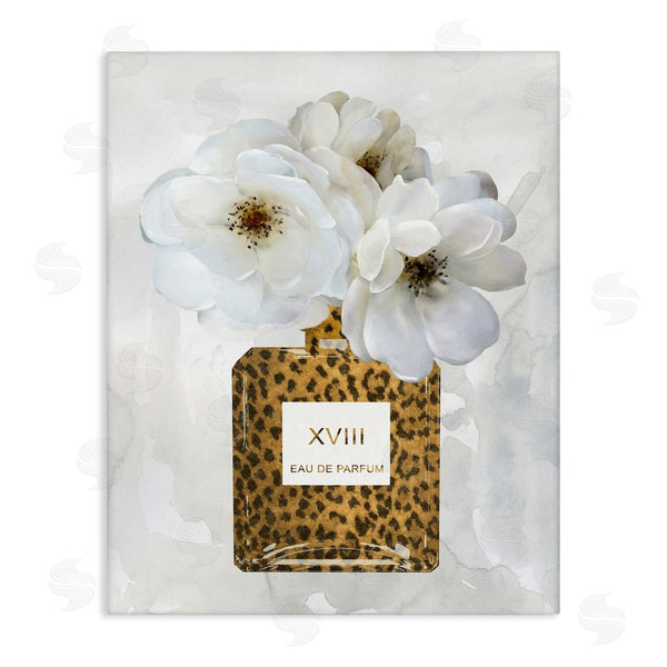 Stupell Industries Carol Robinson | Leopard Pattern Perfume Bottle