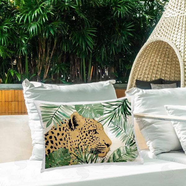 Stupell Industries Carol Robinson | Leopard Surrounded By Palms