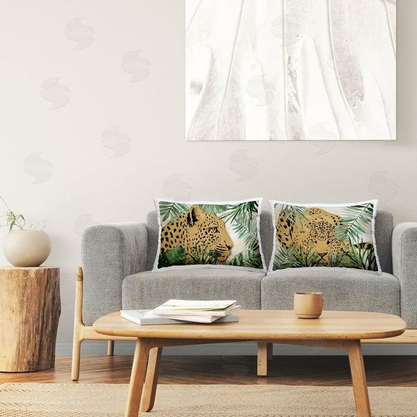 Stupell Industries Carol Robinson | Leopards Among Palm Leaves