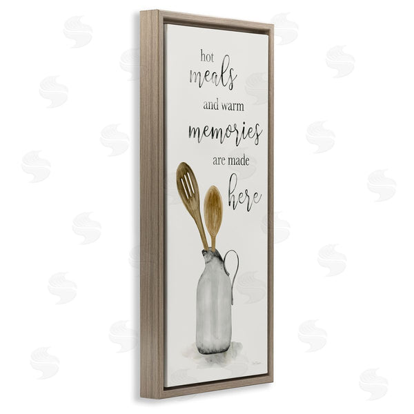 Stupell Industries Carol Robinson | Meals & Memories Phrase