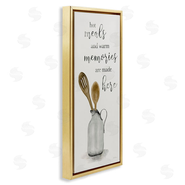 Stupell Industries Carol Robinson | Meals & Memories Phrase