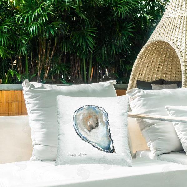 Stupell Industries Carol Robinson | Minimal Atlantic Oyster Printed Throw Pillow