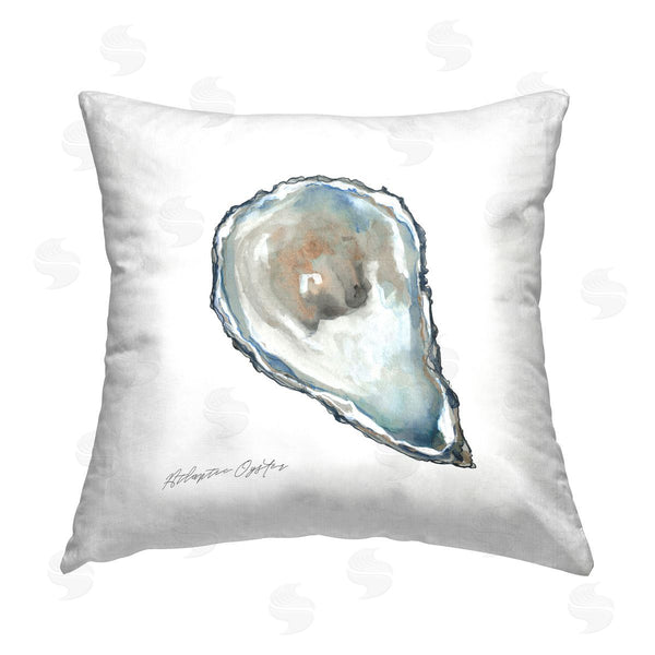 stupell industries Carol Robinson | Minimal Atlantic Oyster Printed Throw Pillow