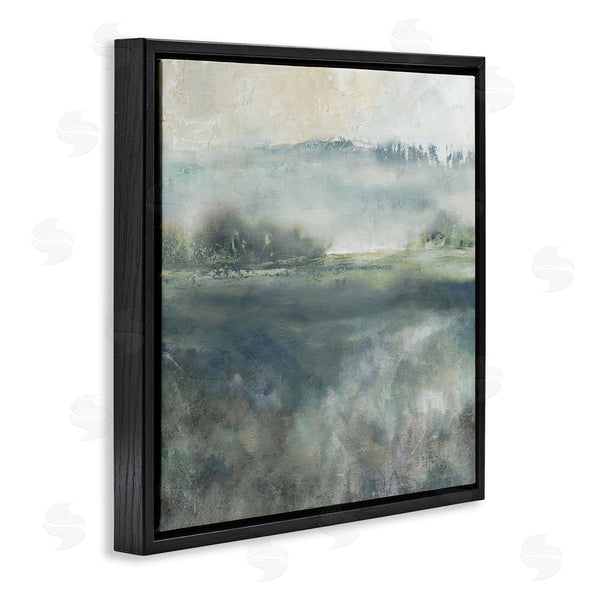 Stupell Industries Carol Robinson | Misty Landscape Painting Abstract Weather Vegetation Wall Art
