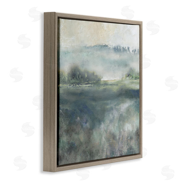 Stupell Industries Carol Robinson | Misty Landscape Painting Abstract Weather Vegetation Wall Art
