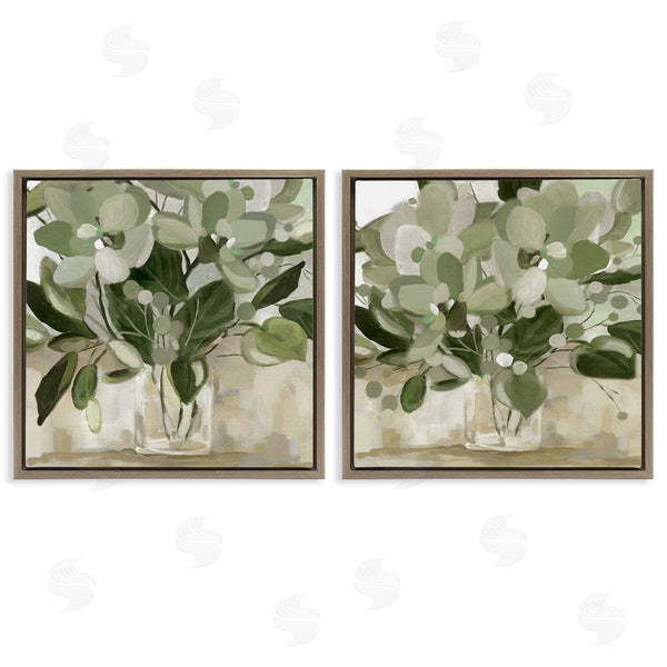 Stupell Industries Carol Robinson | Modern Earth Tone Bouquets