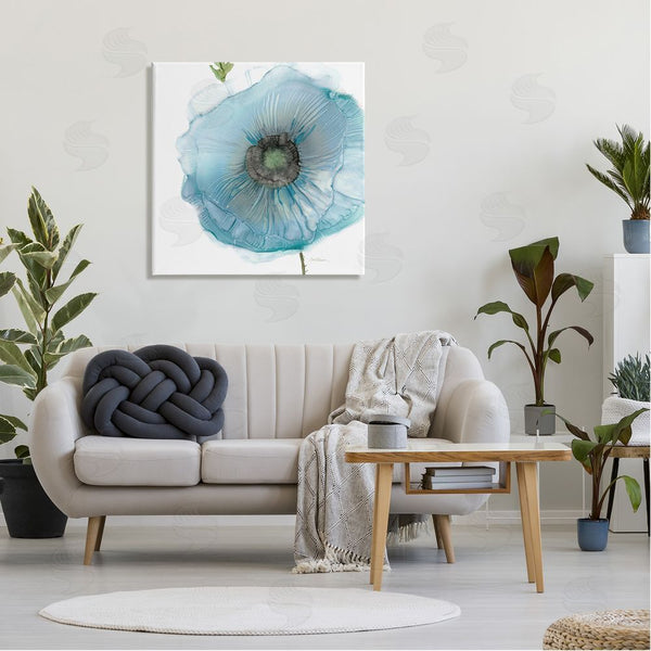 Stupell Industries Carol Robinson | Modern Floral Poppy Shape Wall Art