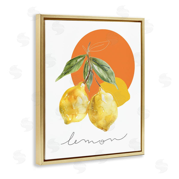 Stupell Industries Carol Robinson | Modern Lemons Branch