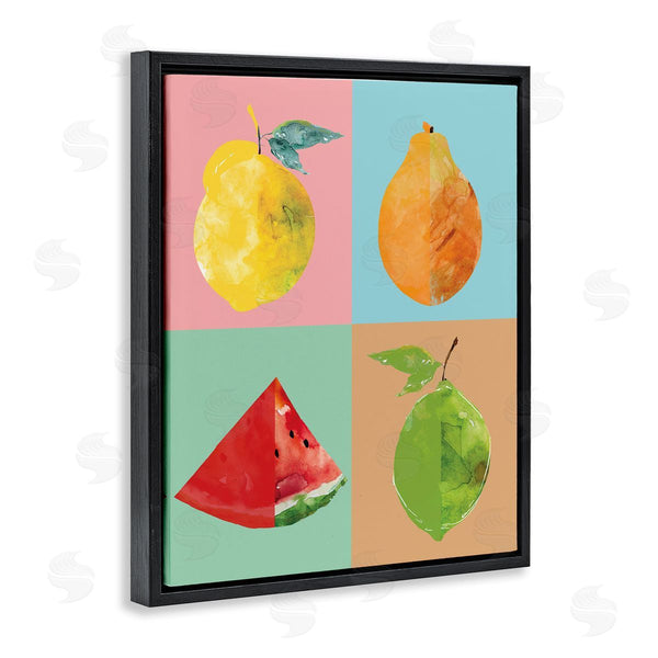 Stupell Industries Carol Robinson | Modern Pop Fruits Abstract