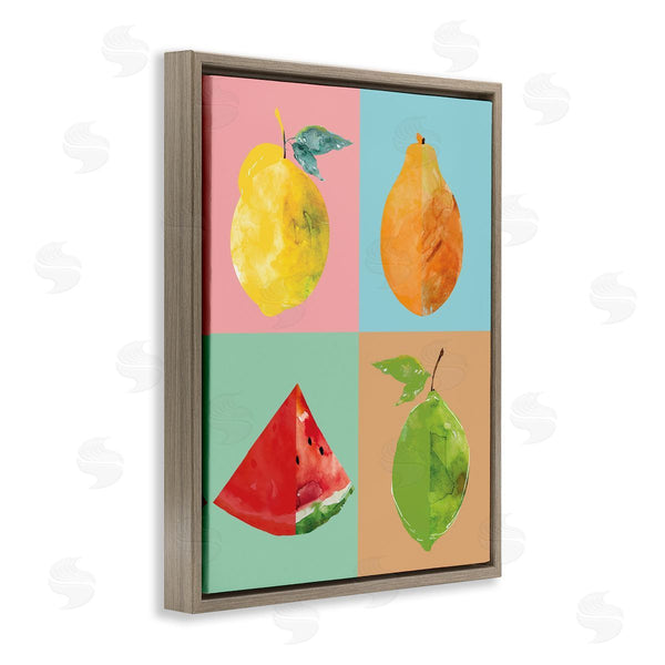 Stupell Industries Carol Robinson | Modern Pop Fruits Abstract