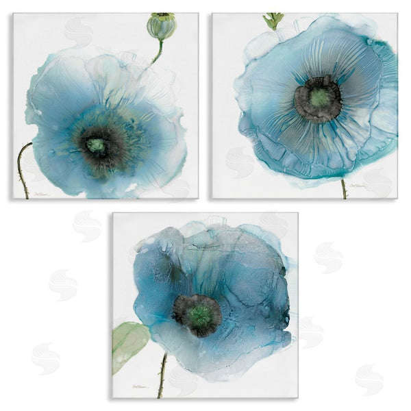 stupell industries Carol Robinson | Modern Poppy Flower Shapes Wall Art