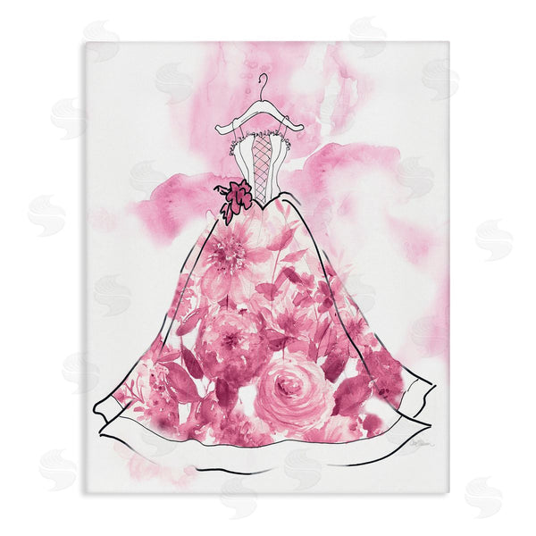 stupell industries Carol Robinson | Modern Watercolor Flower Dress