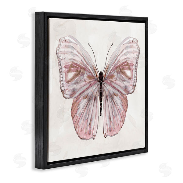 Stupell Industries Carol Robinson | Muted Pink Butterfly