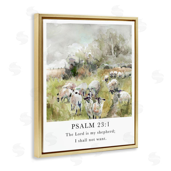 Stupell Industries Carol Robinson | My Shepherd Psalm
