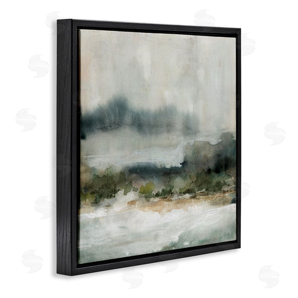 Stupell Industries Carol Robinson | Mysterious Abstract Nature Murky Fog Watercolor Scene Wall Art