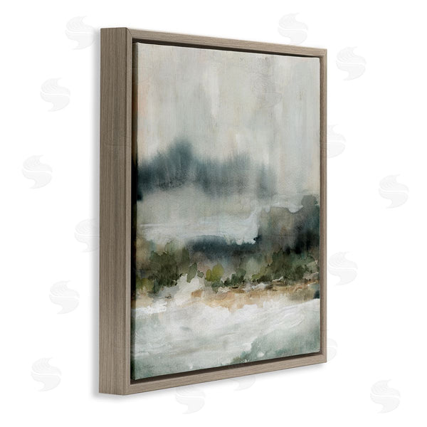 Stupell Industries Carol Robinson | Mysterious Abstract Nature Murky Fog Watercolor Scene Wall Art