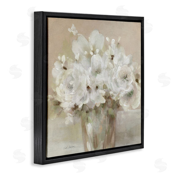 Stupell Industries Carol Robinson | Neutral White Flower Bundle