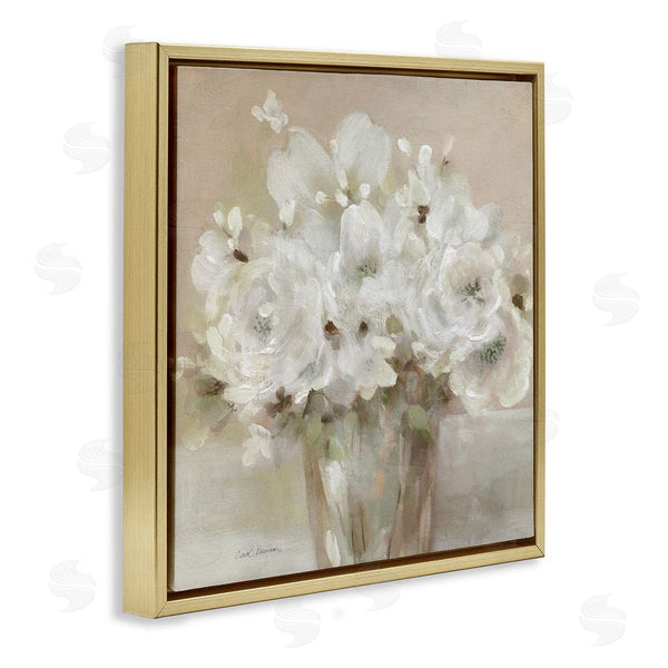 Stupell Industries Carol Robinson | Neutral White Flower Bundle