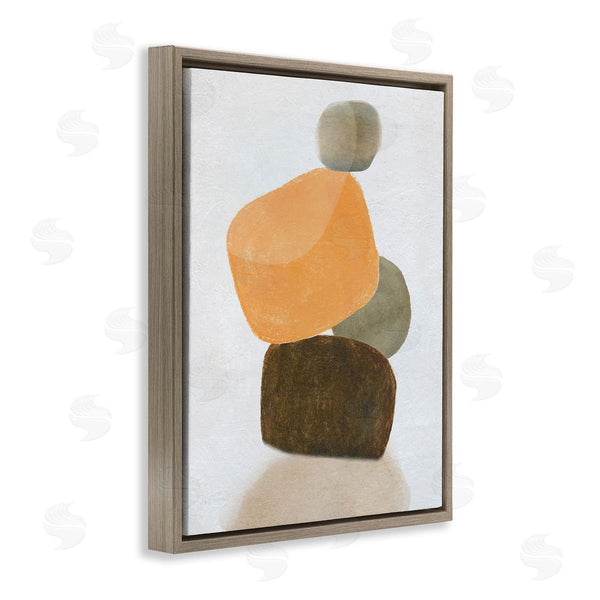 Stupell Industries Carol Robinson | Orange And Grey Rocks
