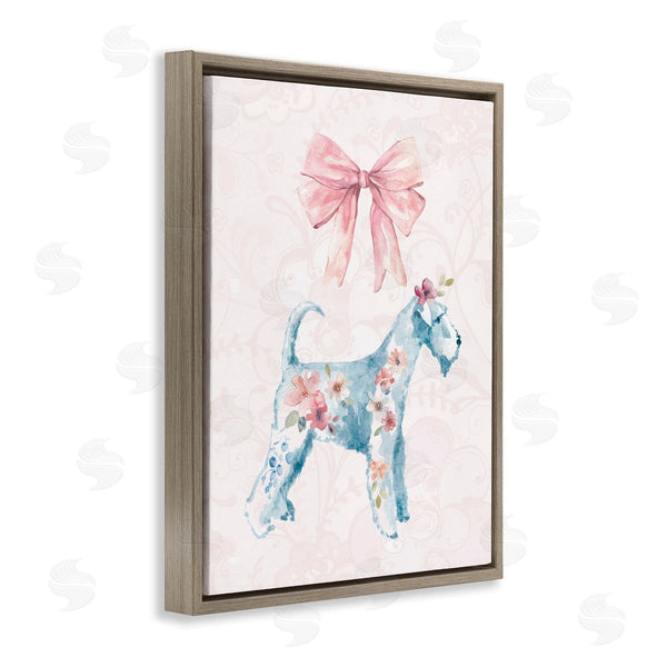 Stupell Industries Carol Robinson | Pastel Dog Glam Details