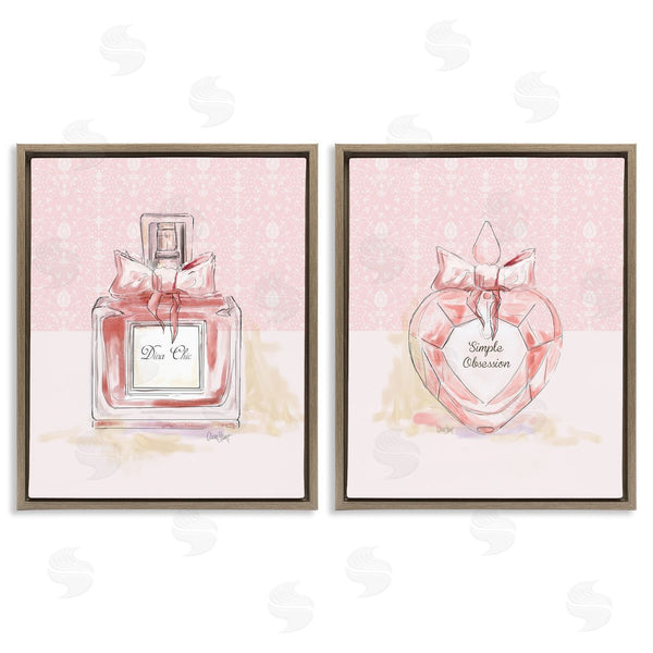 Stupell Industries Carol Robinson | Pastel Fashion Perfumes & Phrases