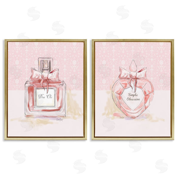 Stupell Industries Carol Robinson | Pastel Fashion Perfumes & Phrases