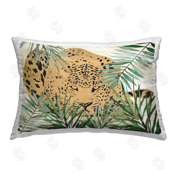 Stupell Industries Carol Robinson | Peering Leopard Through Palms