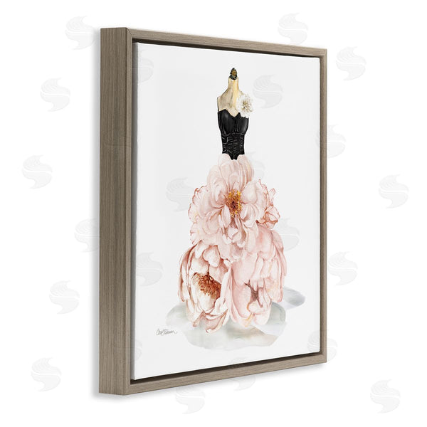 Stupell Industries Carol Robinson | Pink Peonies Floral Dress
