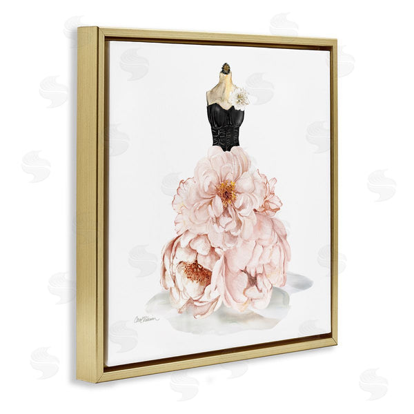 Stupell Industries Carol Robinson | Pink Peonies Floral Dress