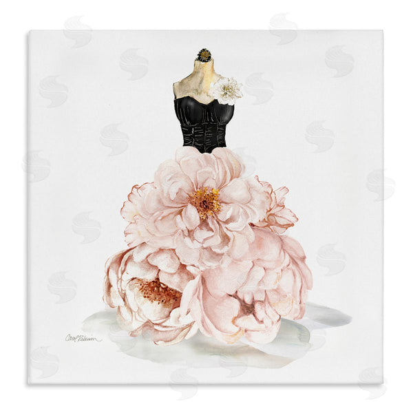 stupell industries Carol Robinson | Pink Peonies Floral Dress