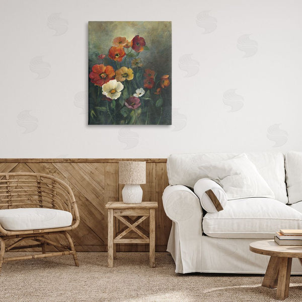Stupell Industries Carol Robinson | Poppies At Dawn Scene