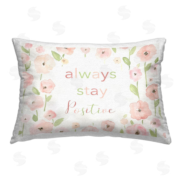 Stupell Industries Carol Robinson | Positive Phrase Pink Meadow