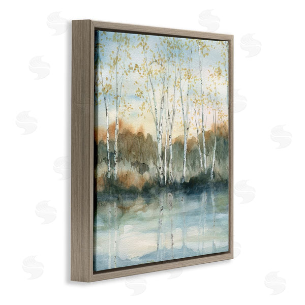 Stupell Industries Carol Robinson | Quaint Birch Tree Reflections