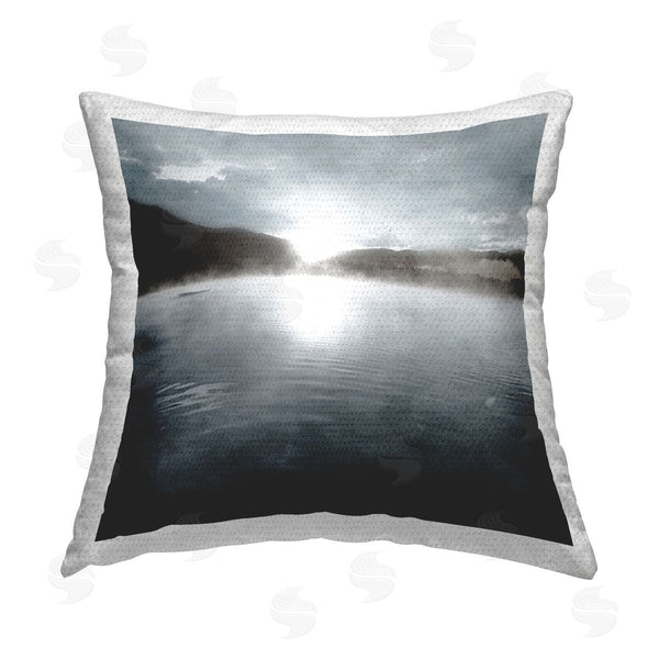 Stupell Industries Carol Robinson | Quiet Mood Landscape Printed Throw Pillow