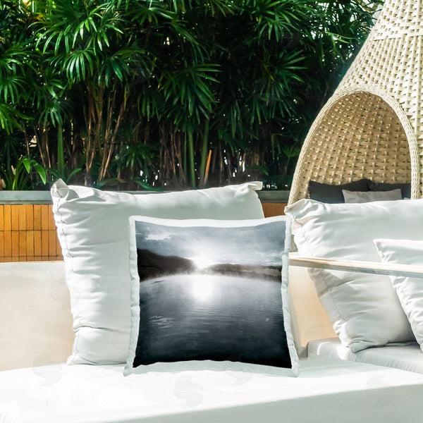 Stupell Industries Carol Robinson | Quiet Mood Landscape Printed Throw Pillow