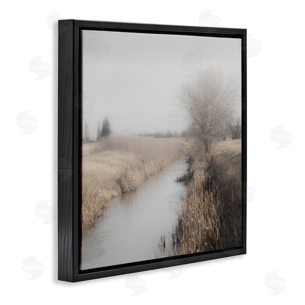 Stupell Industries Carol Robinson | Quiet Stream Rural Grassland Wall Art