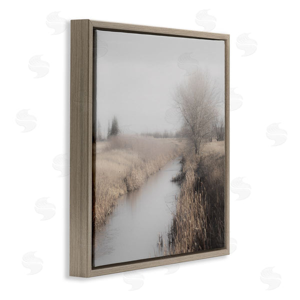 Stupell Industries Carol Robinson | Quiet Stream Rural Grassland Wall Art