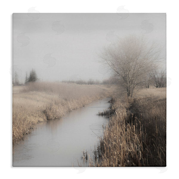 stupell industries Carol Robinson | Quiet Stream Rural Grassland Wall Art